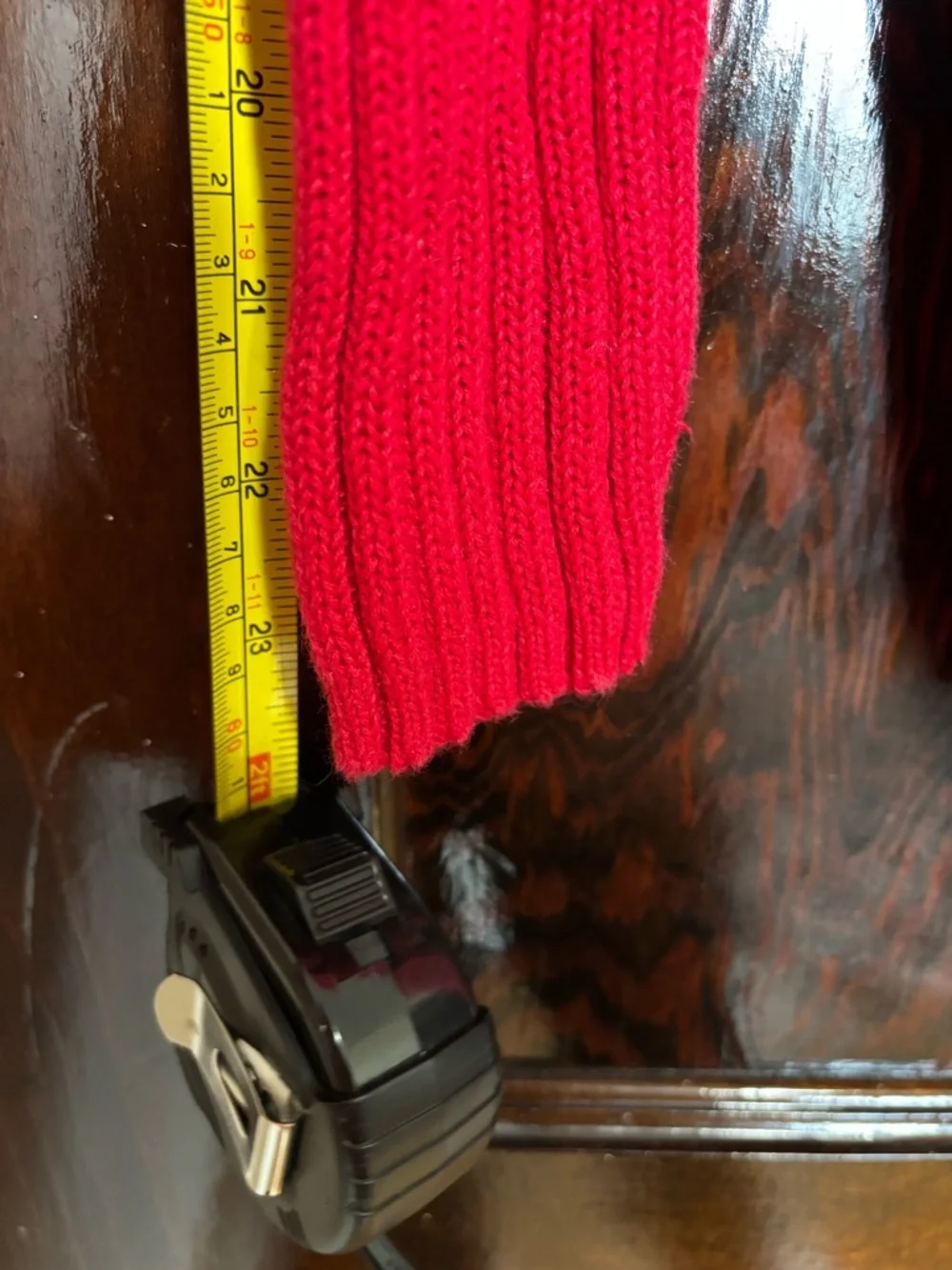 Cabin Creek vibrant red